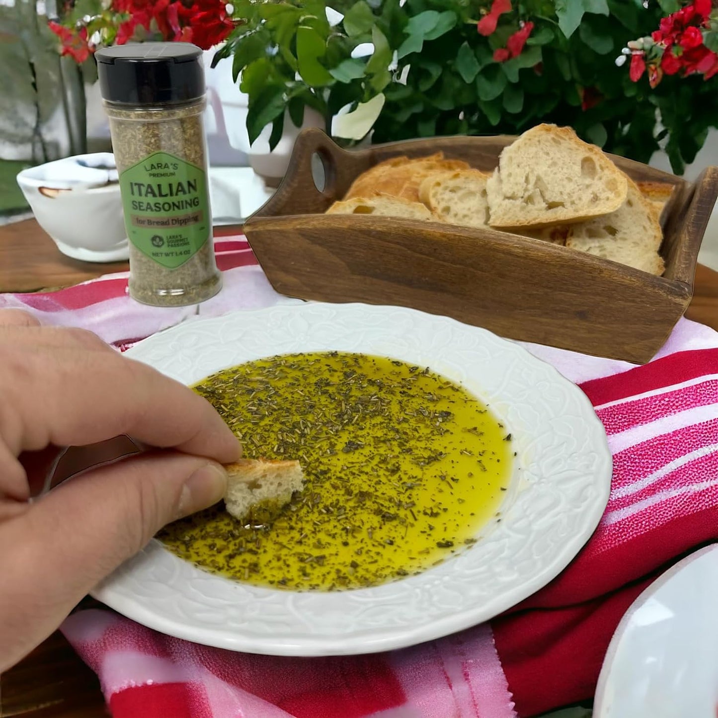 Lara's Italian Seasoning for Bread Dipping