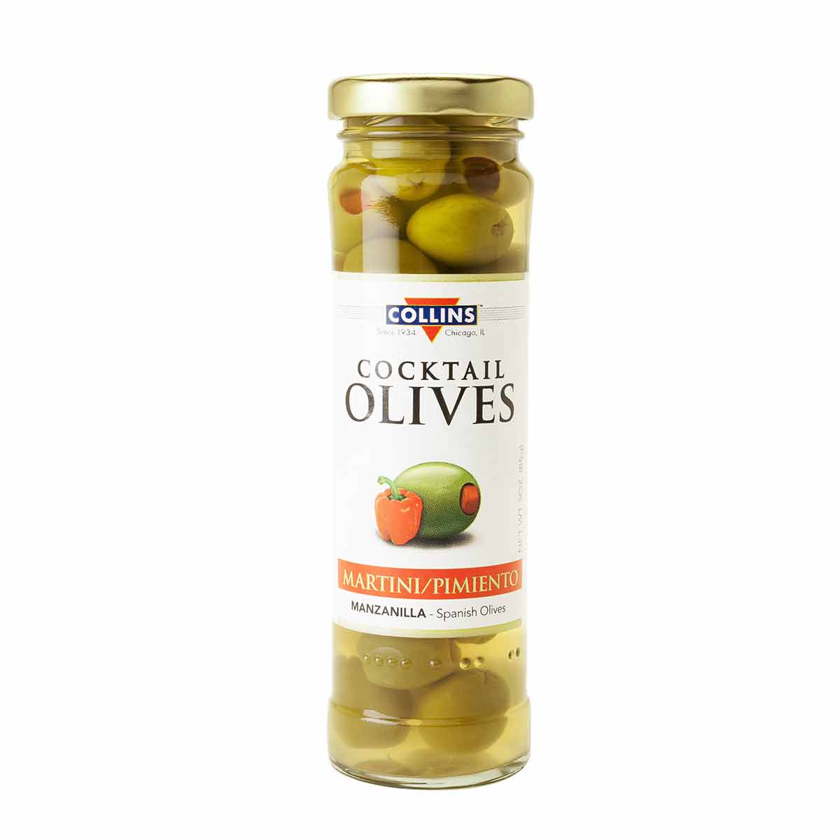 3 oz Manzanilla Martini Pimento Olives 1