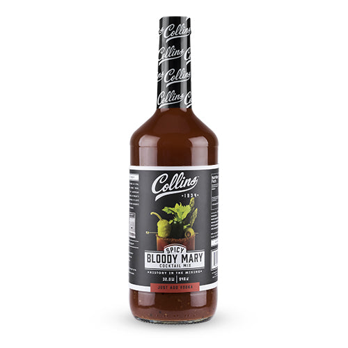 32 oz Spicy Bloody Mary Cocktail Mix by Collins 1