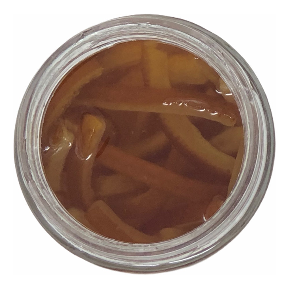 Collins Orange Twist in Syrup (Pack of 2) bundled with a Complimentary Plating/Garnishing Tweezer