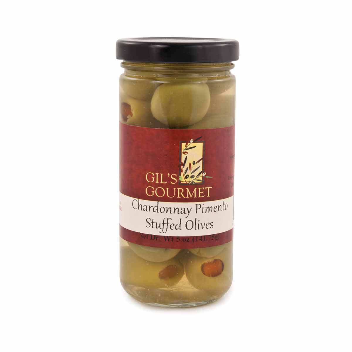 Gil's Gourmet Chardonnay Pimento Olives - (5 oz) 1