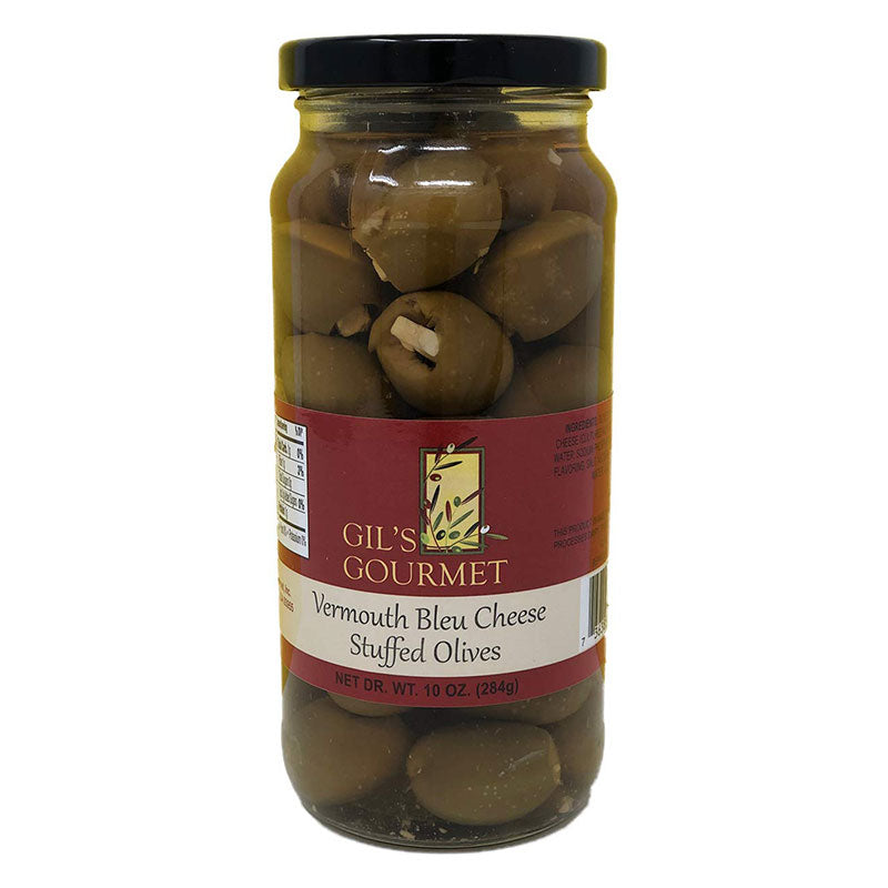 Gil's Gourmet Vermouth Bleu Cheese Olives (10 oz) 1