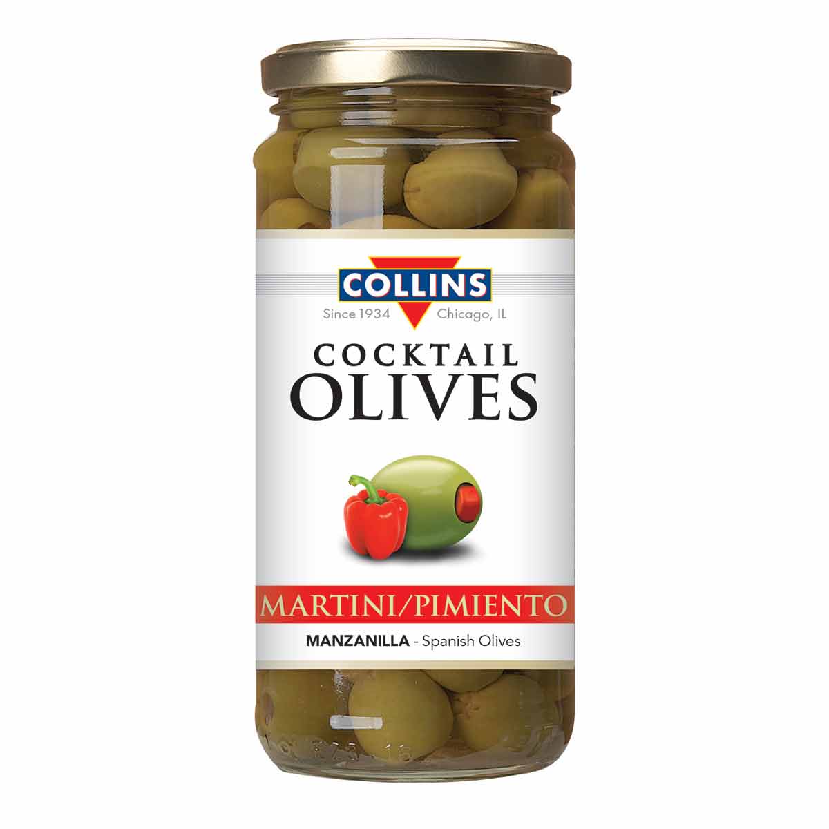 Manzanilla Martini Pimento Cocktail Olives 5 oz 1