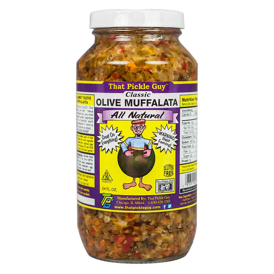 That Pickle Guy New Orleans Style Spicy Olive Muffalata - 24 oz