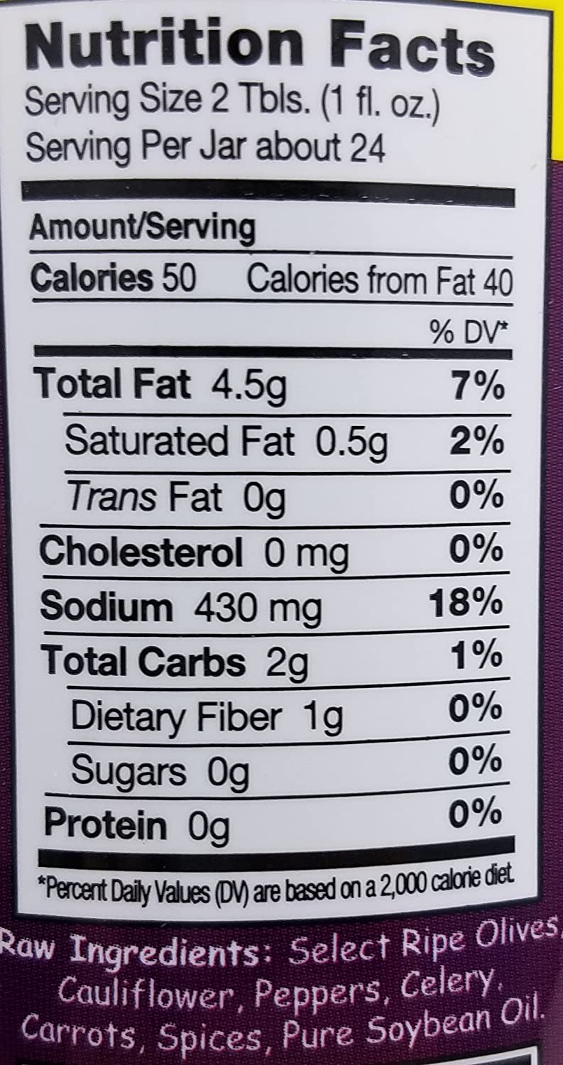 New Orleans Style Mild Olive Muffalata 24 oz 3