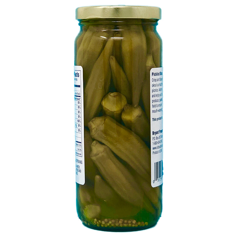 Old South Crisp Mild Pickled Okra - 16 fl oz / 473ml 2