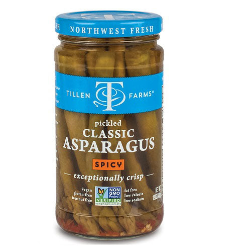 Tillen Farms Spicy Pickled Classic Asparagus - 12 oz