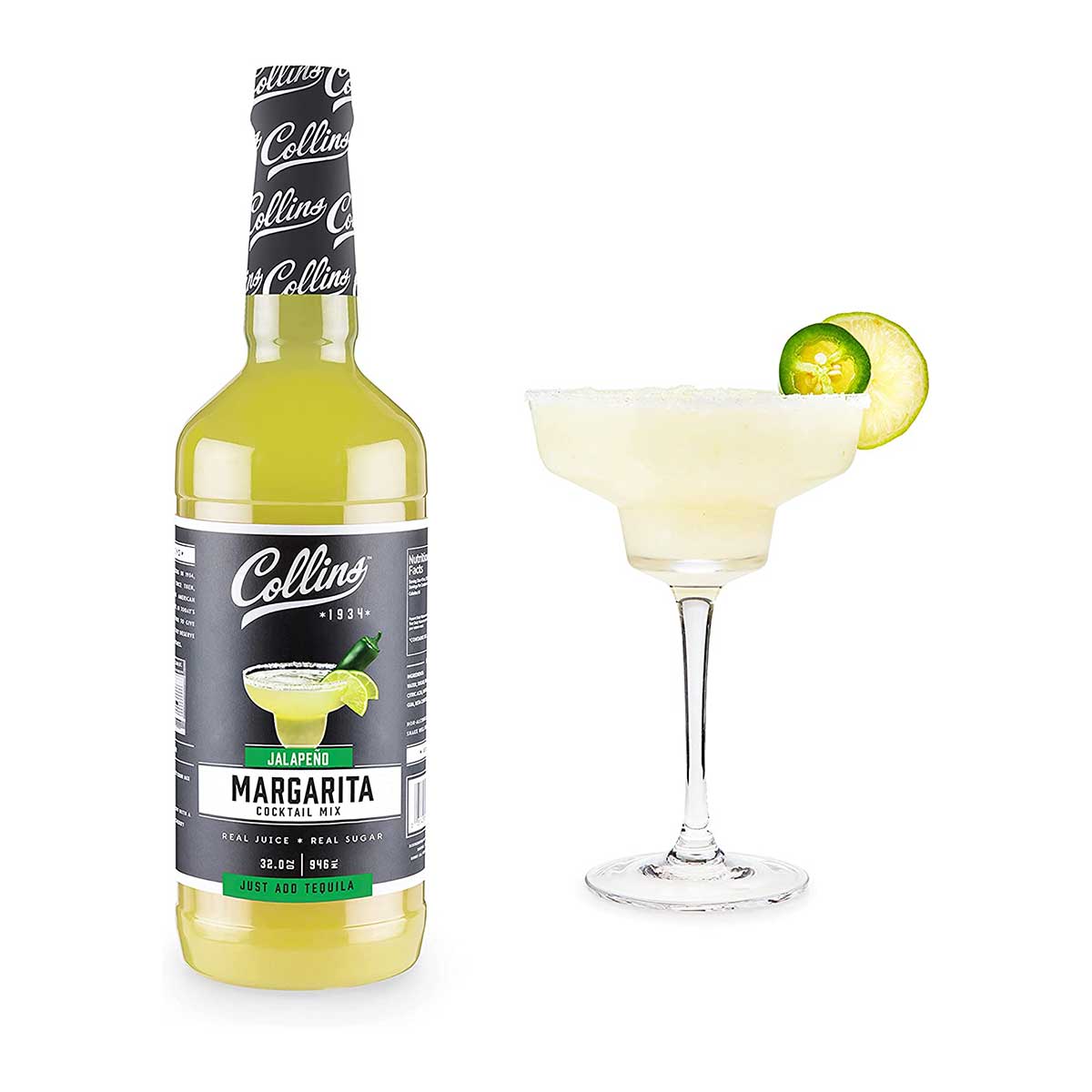 32 oz Jalapeno Margarita Mix by Collins