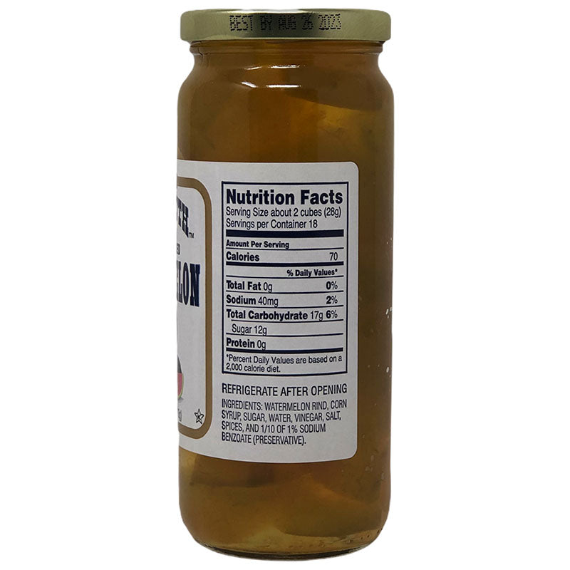 Old South Sweet Pickled Watermelon Rind - 20 oz - (Pack of 1) 2