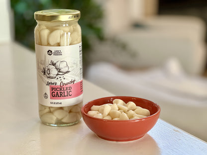 Lara's Pickled Garlic - 16 fl oz