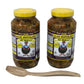 That Pickle Guy Mild Olive Muffalata (2 x 24 oz jars) bundle with a serving spoon