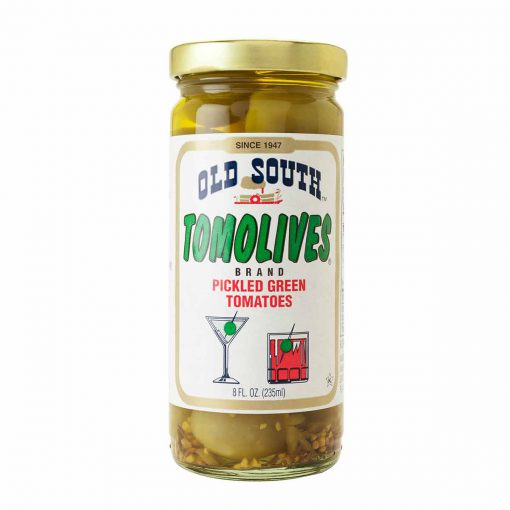 Old South Tomolives Brand Pickled Green Tomatoes – 8 fl oz