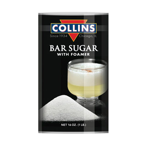 Collins Bar Sugar with Foamer 16 oz 1