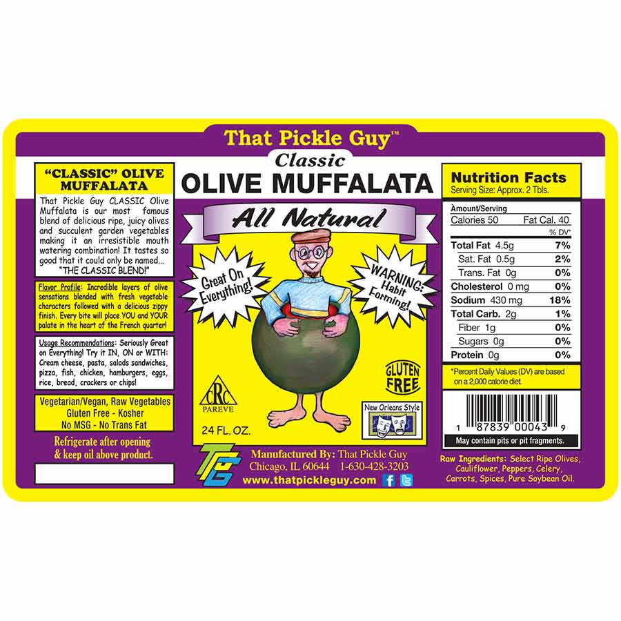 That Pickle Guy Olive Muffalata, Classic