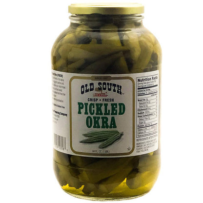 Old South Crisp Fresh Pickled Okra - 64 fl oz 1