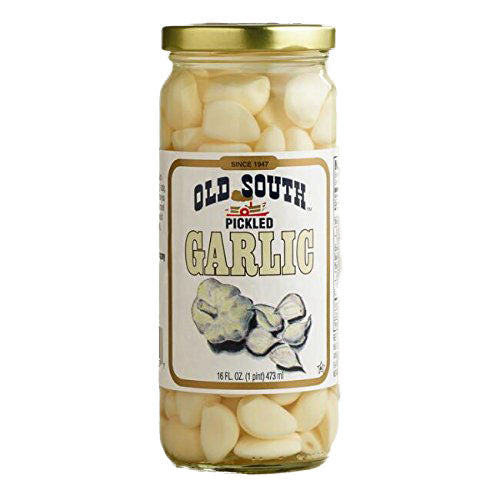 Old South Pickled Garlic - 16 fl oz 1