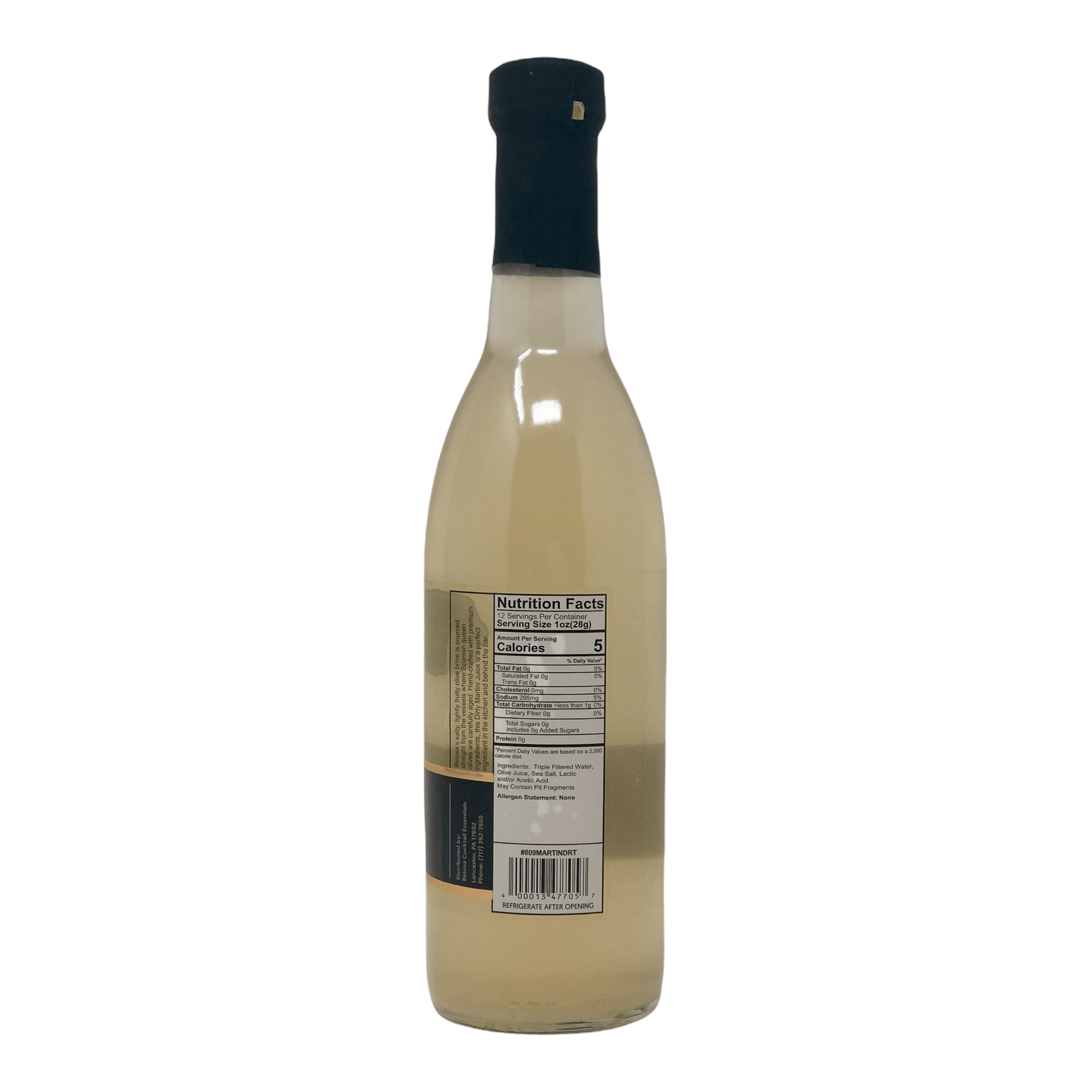 Belosa Dirty Martini Juice - 12.7 fl oz (375ml)
