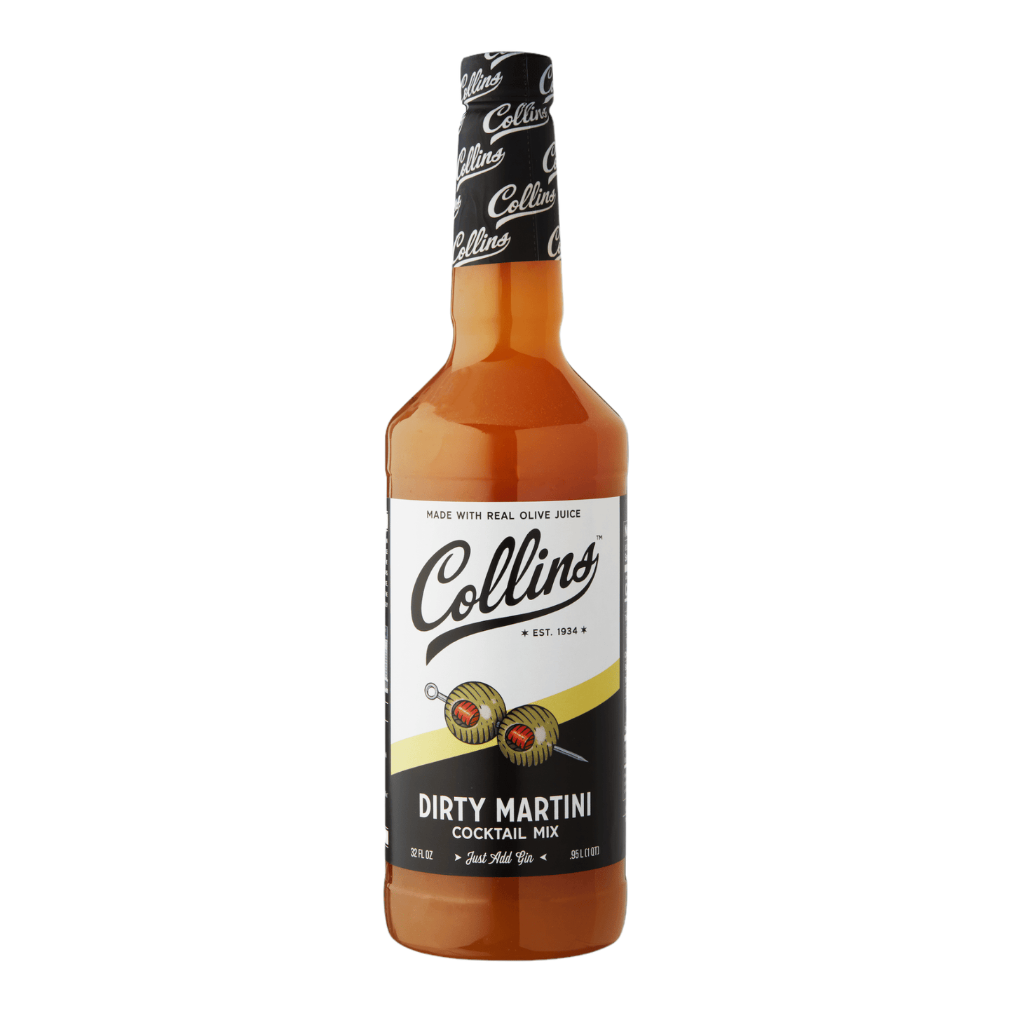 Dirty Martini Cocktail Mix by Collins - 32 fl oz