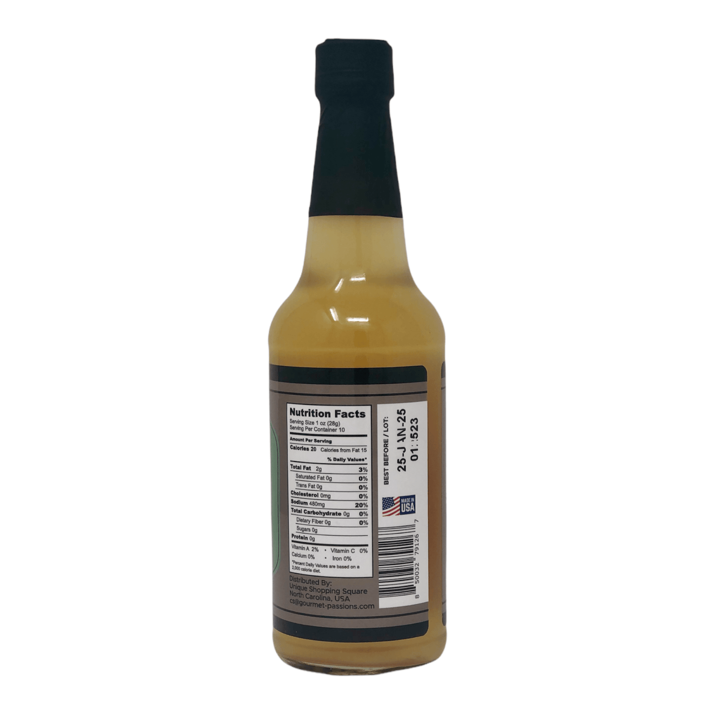 Lara’s Premium Spicy Olive Juice Dirty Martini Cocktail Mix with Habanero Brine - 10 fl oz