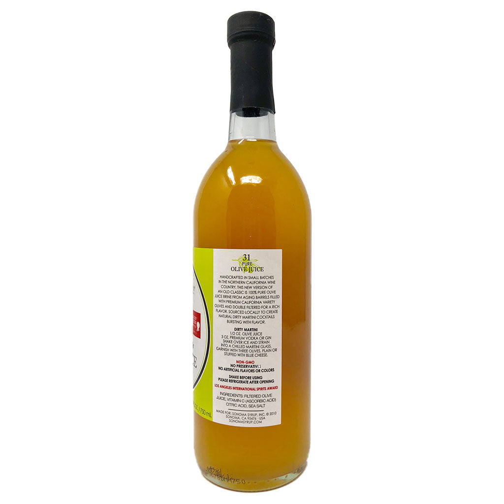 Pure Sonoma Olive Juice 25