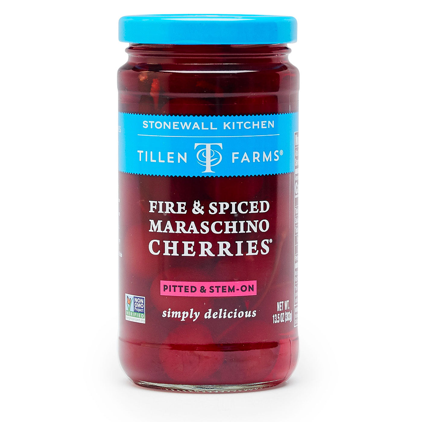 Tillen Farms Fire & Spiced Maraschino Cherries - 13.5 oz