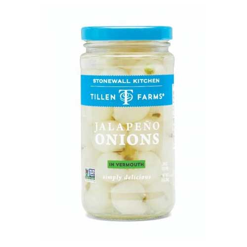 Tillen Farms Jalapeno Onions in Vermouth - 12 oz