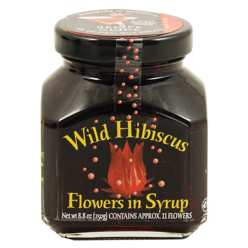 Wild Hibiscus Flowers in Syrup 11 Flower Jar 8