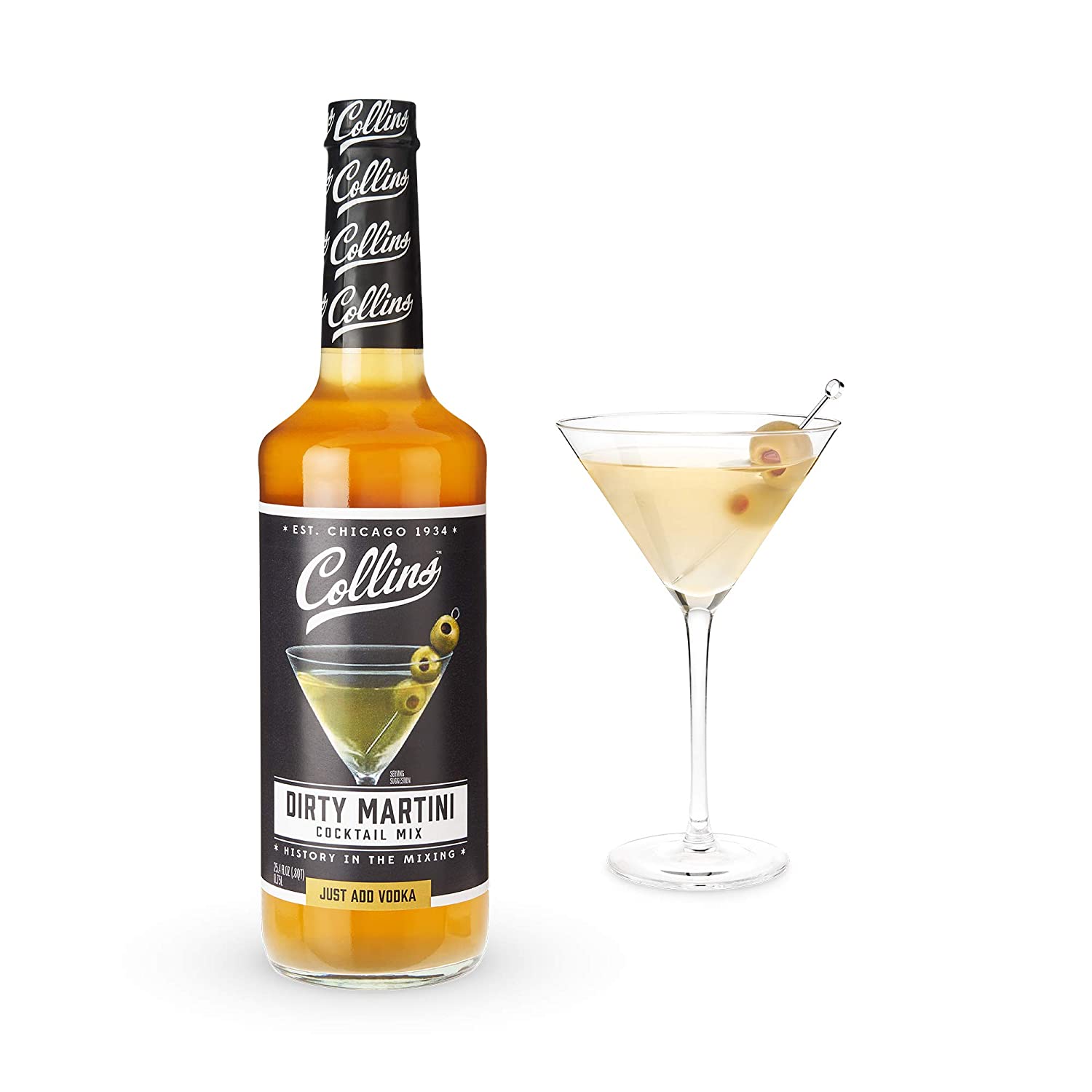 Dirty Martini Cocktail Mix by Collins - 25.4 fl oz