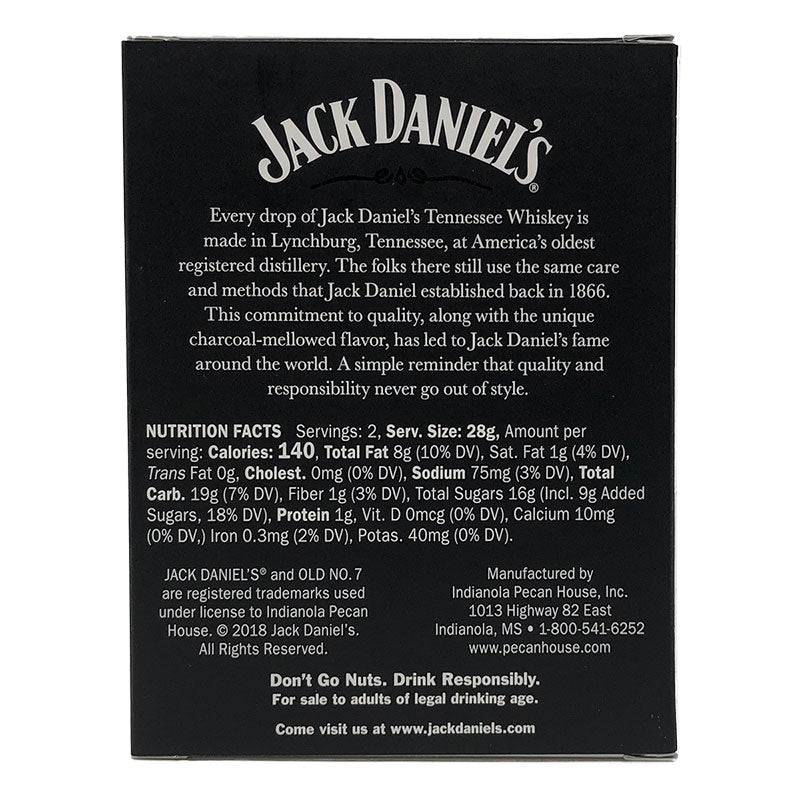 Jack Daniels Whiskey Praline Pecans 2oz 2