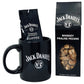 Jack Daniels Coffee, No 7 Mug and Whiskey Praline Pecans Gift Set 2